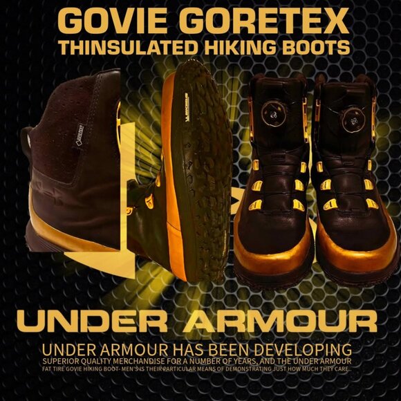Men’s Under Armour 11 Fat Tire BOA GTX Govie Goretex Hiking Boot - Picture 4 of 4